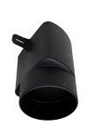 Ross adapter Ø 125/110 czarny VILPE.